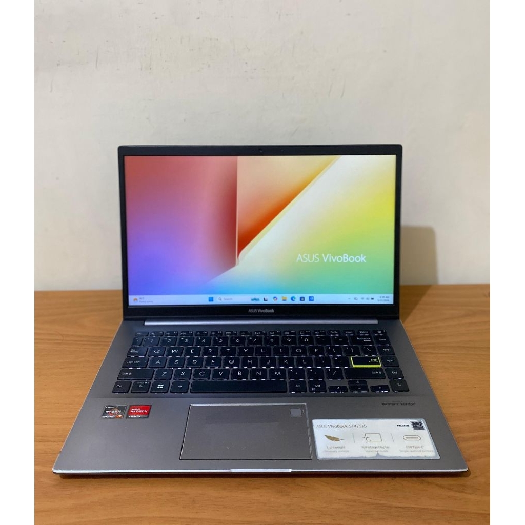 Asus Vivobook S14 M433U Ryzen 7 5700u 8Gb 512Gb