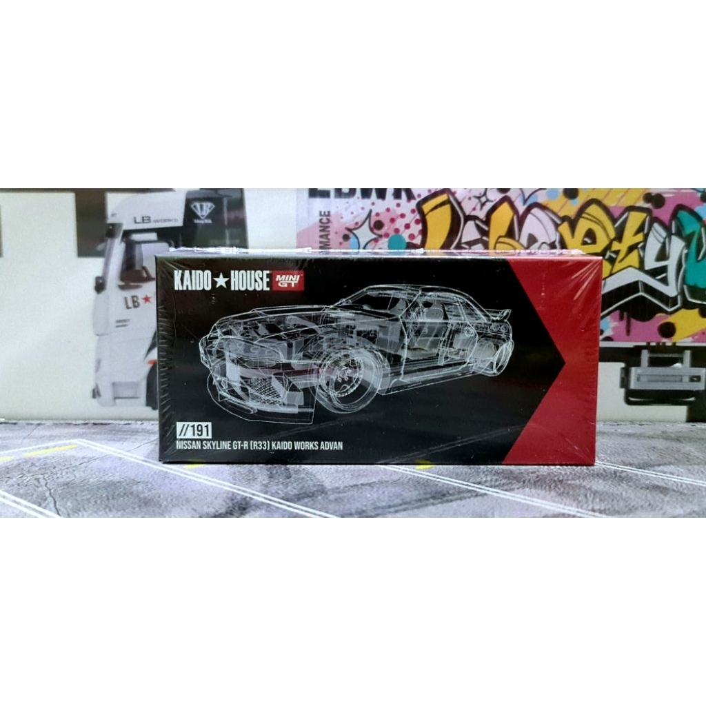 Kaido House  Nissan Skyline GTR R33 ADVAN