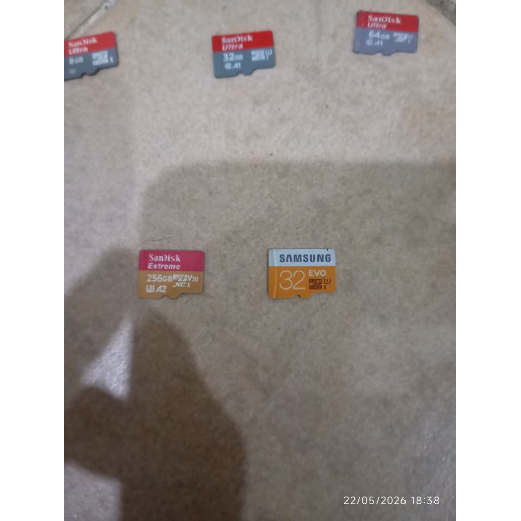 KARTU MEMORI MICRO SD SD CARD BEKAS COPOTAN ORIGINAL