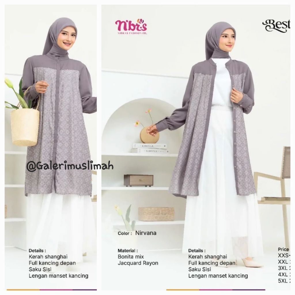 TERBARUNIBRAS/GAMIS NIBRAS/ BESTIE 09B/GAMIS BESTIE 09B/GAMIS NIBRAS BESTIE 09B