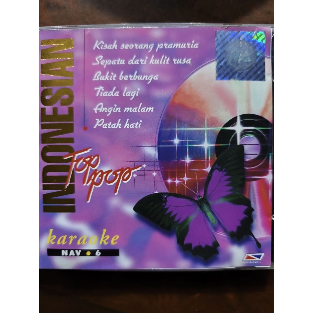 VCD Musik Karaoke Original INDONESIAN TOP POP nav. 6