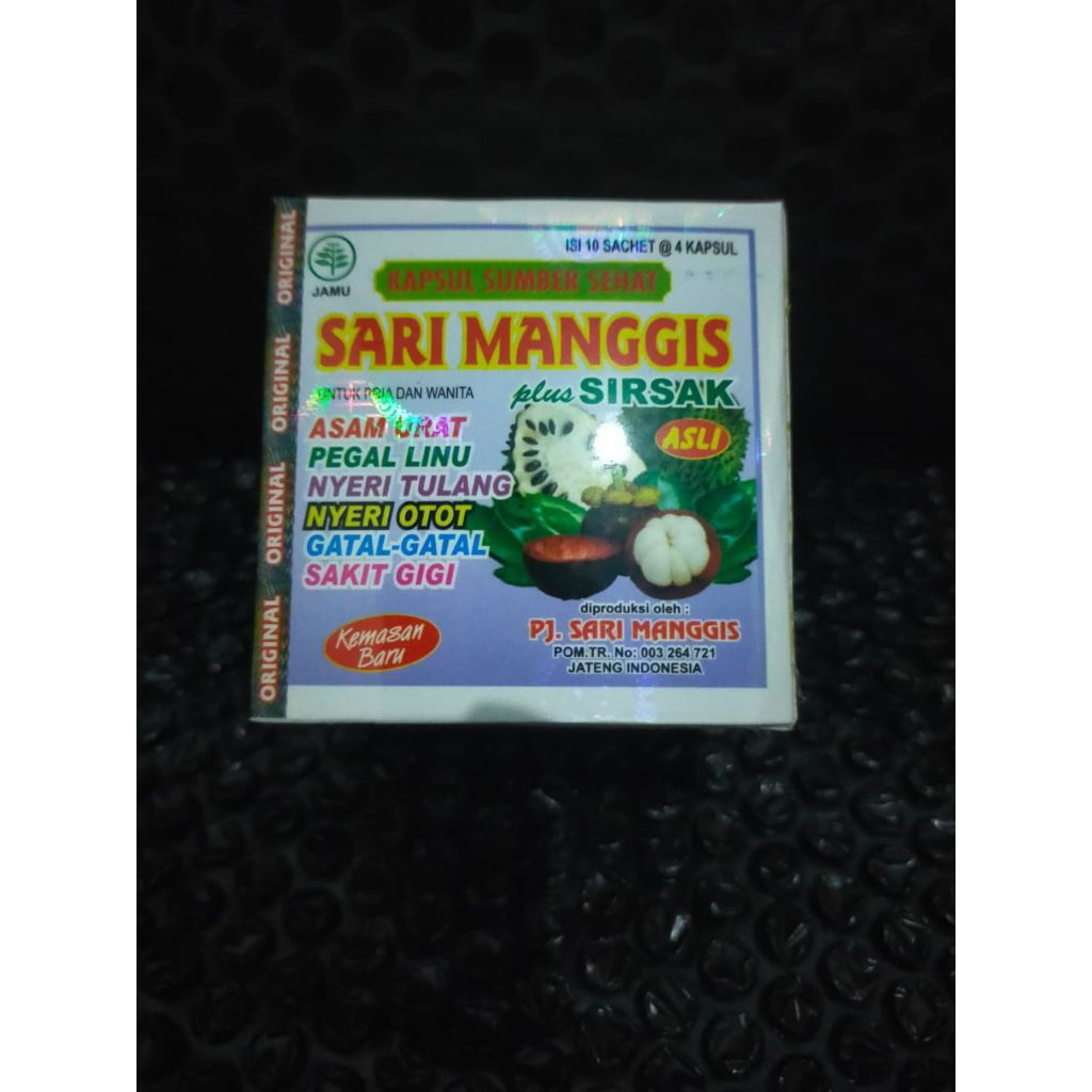 sari manggis kapsul original