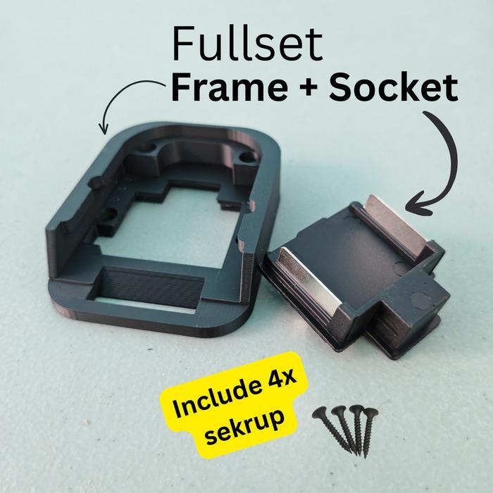 Socket / Adapter Baterai Makita LXT Battery Baterai