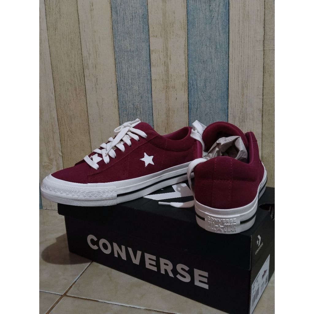 CONVERSE ONE STAR 95 OX A16393C SPORTY BERRY/BLACK