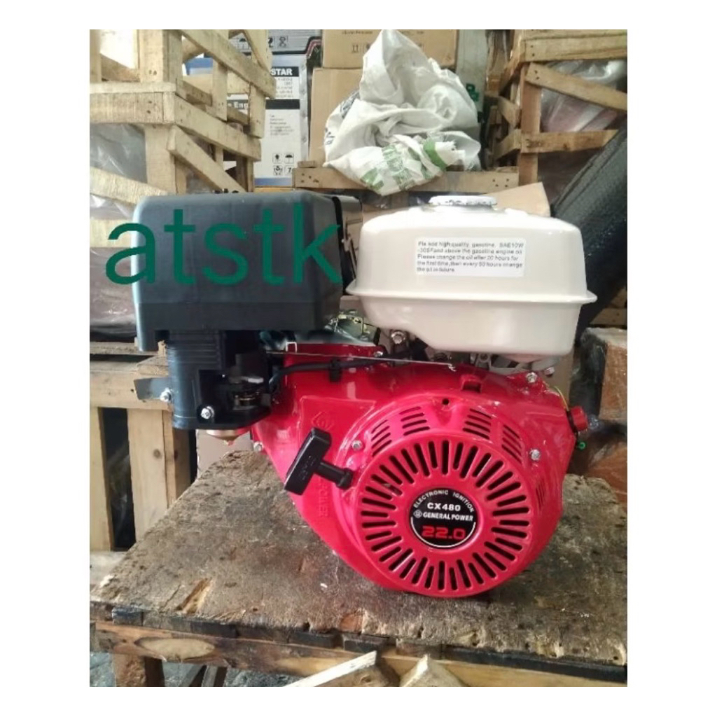 MESIN GENERAL GX480 putaran lambat 2:1 mesin 22hp