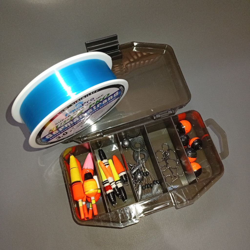 set lengkap alat pancing asesoris mancing