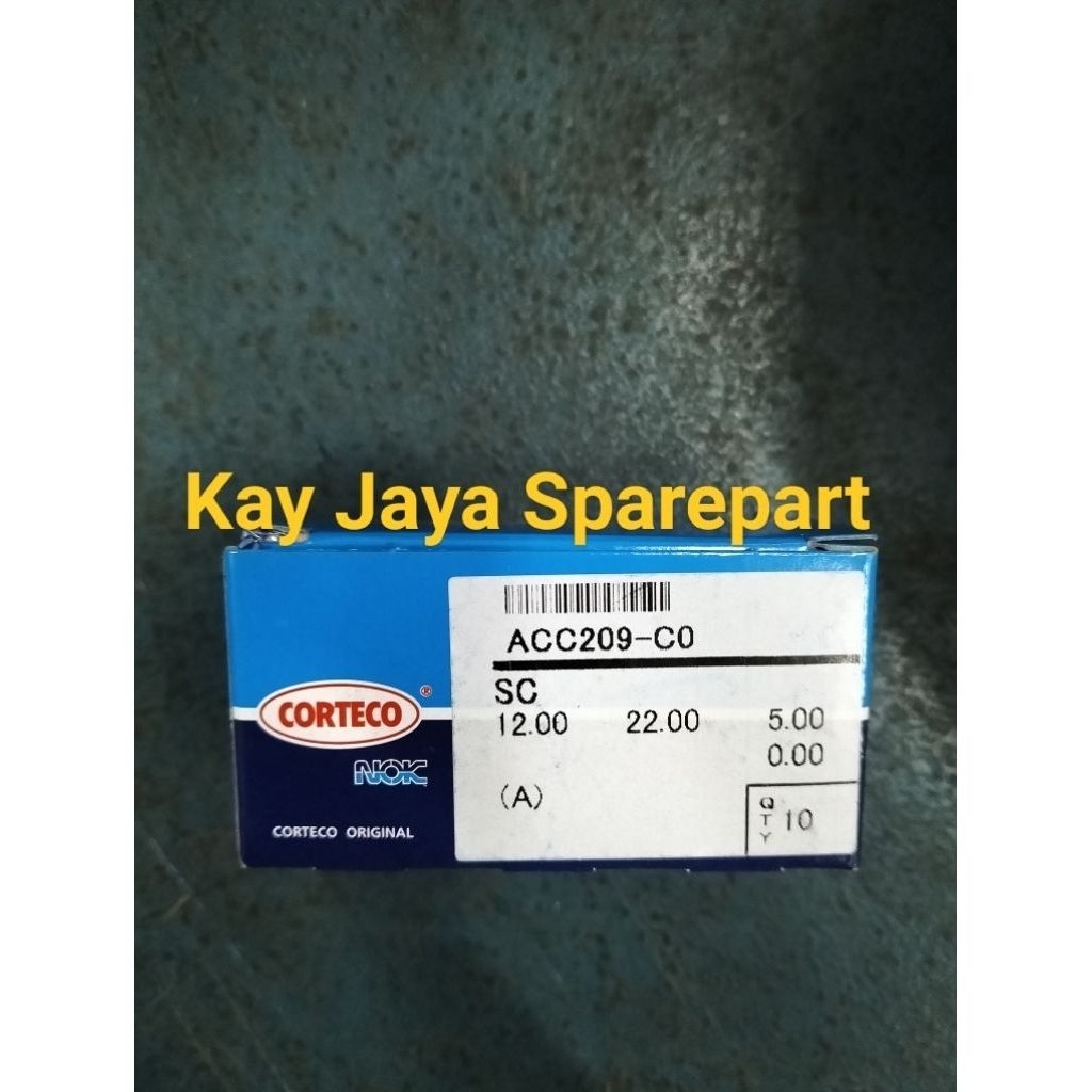 Oilseal SC 12 22 5 Merk NOK