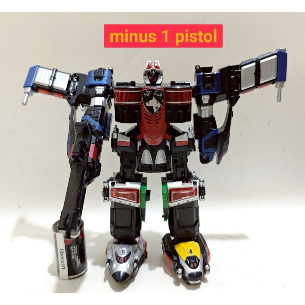 Vintage bandai DX Dekawing robo deka wing tokusou sentai dekaranger power rangers SPD Swat megazord 