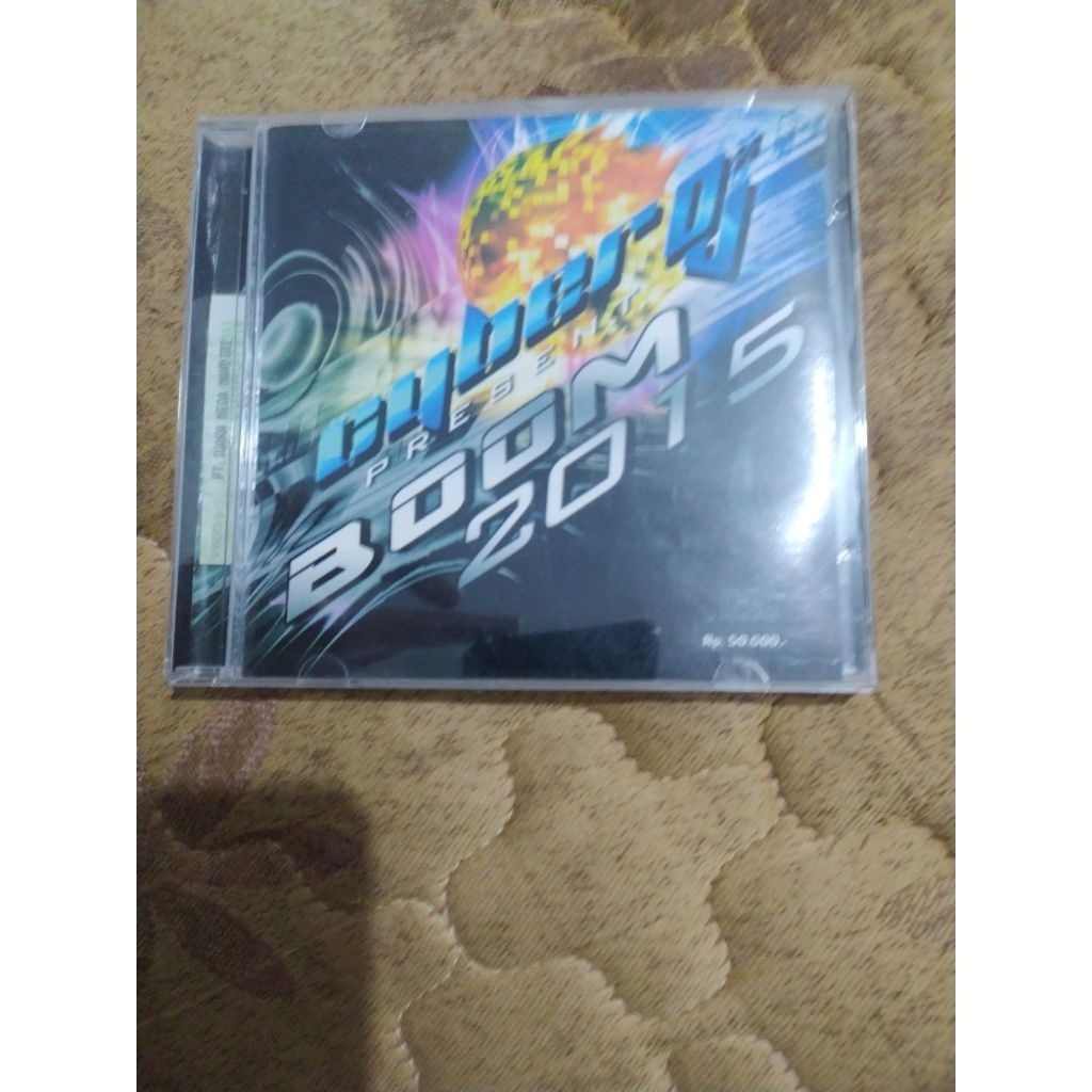 CD Audio Cyber DJ Team Present - Boom 2015 (PT.Suara Mega Mandiri)
