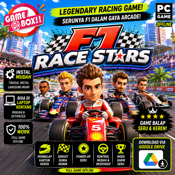 F1 RACE STARS - PC LAPTOP GAMES