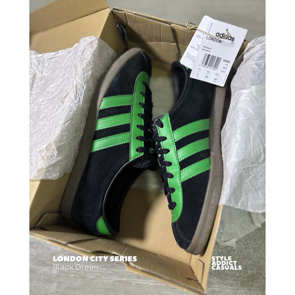 Adidas Originals London Black Green