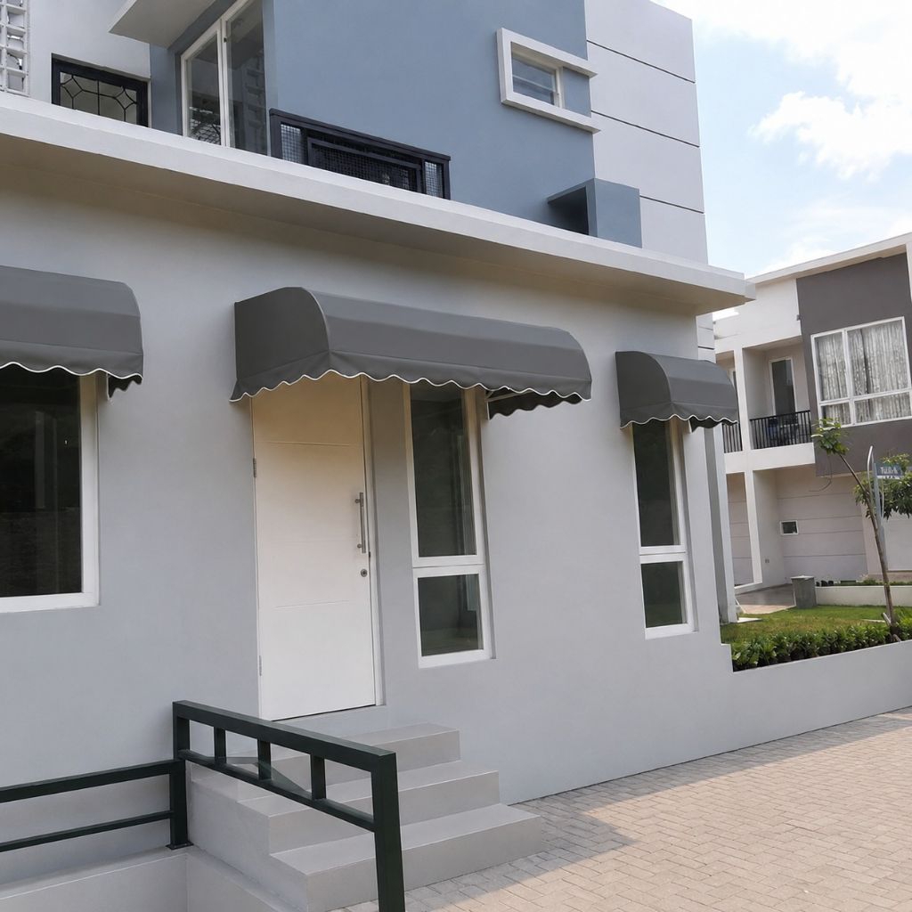 kain kanopi awning penutup air