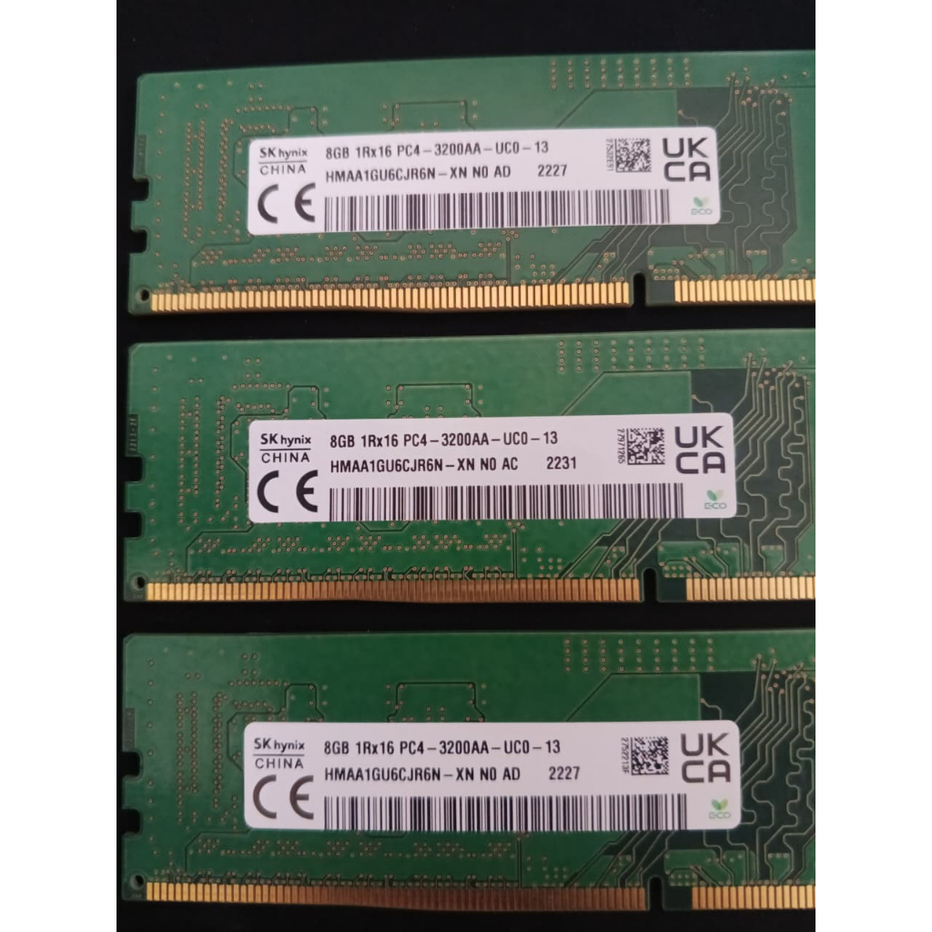 Memori Komputer RAM 8GB DDR4 8GB PC3200 SK HYNIX SK hynix