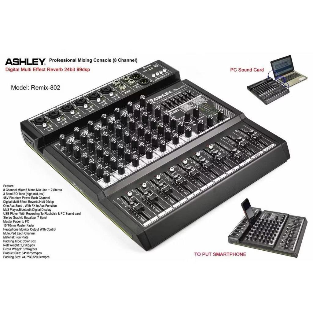 Mixer Ashley REMIX1002 / REMIX802 / REMIX602 // REMIX 1002 / REMIX 802 / REMIX 602 – Original Ashley