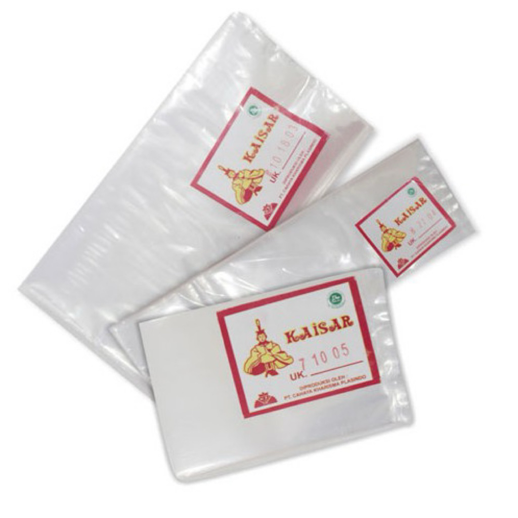 Plastik PP Bening Kaisar 1KG (15x27)