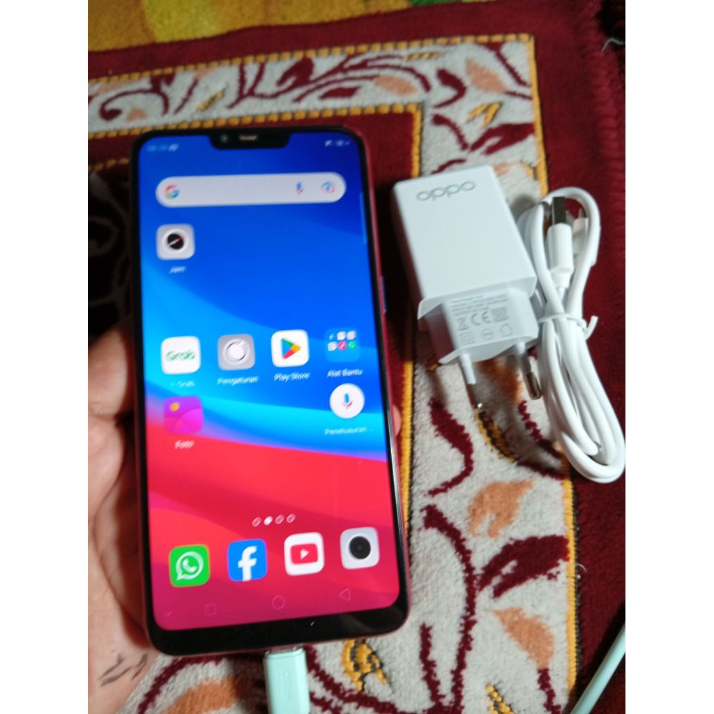 Di Jual MURAH BANGET HP Oppo A3S RAM 6/128 Barang Bagus Kondisi normal siap pakai