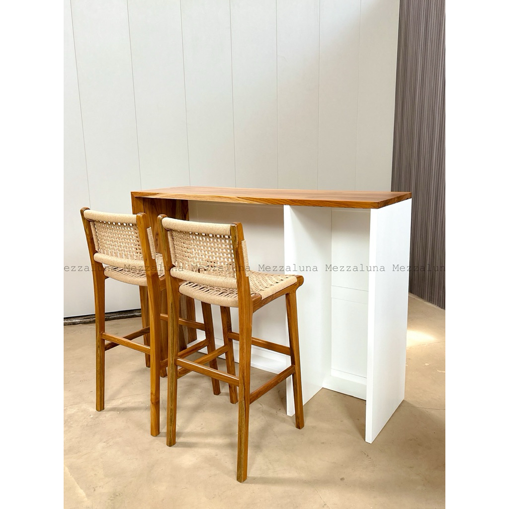 MEJA BAR MINIMALIS / SET MINI BAR SCANDINAVIAN STYLE