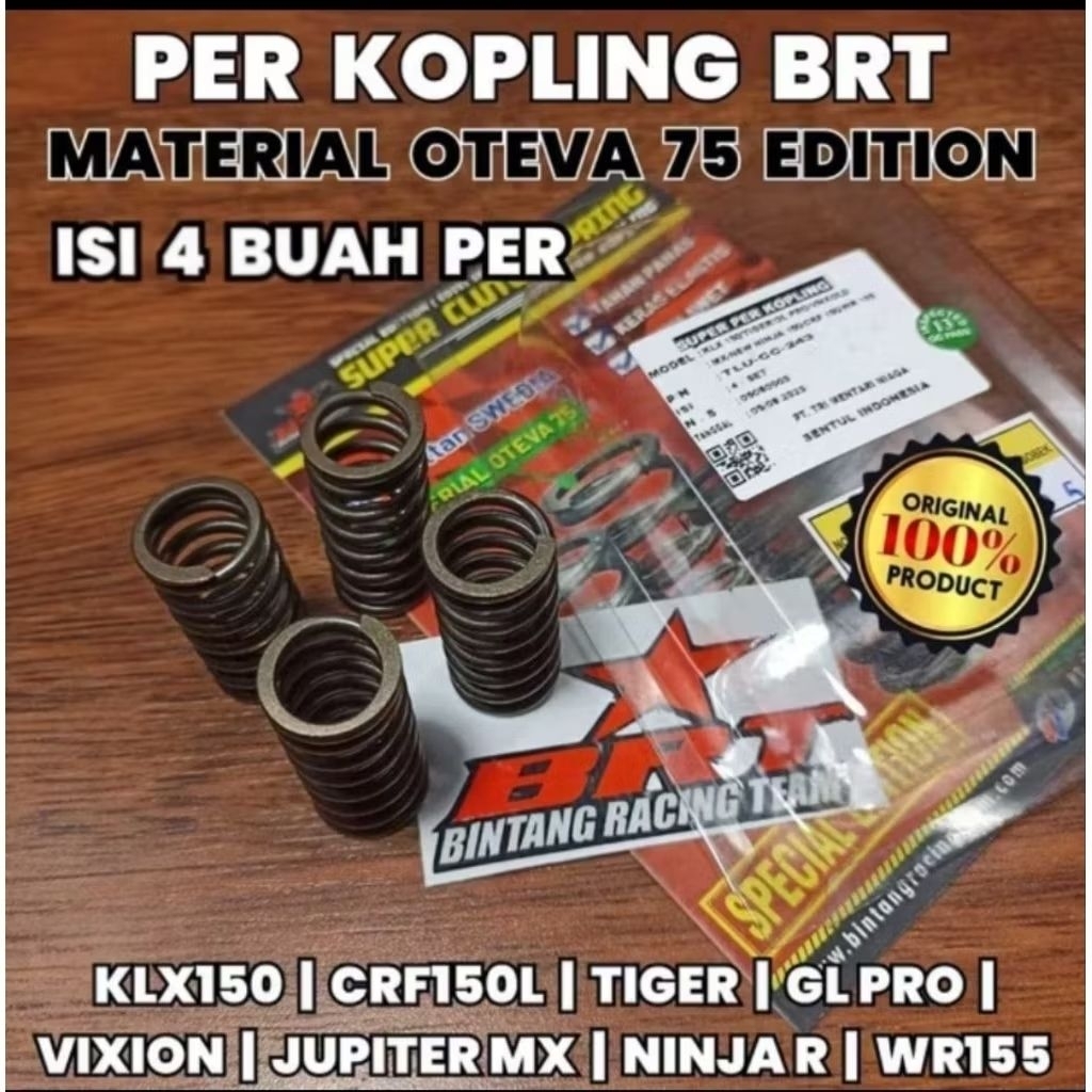 PER KOPLING BRT KLX150/TIGER/GLPRO