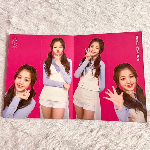 [READY STOCK] OFFICIAL Postcard Wonyoung Iz*one, COLOR*IZ — Lovedchaey’s.store
