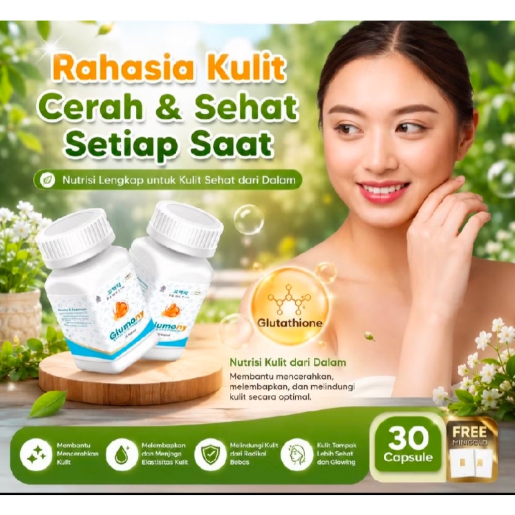 Glumony Pemutih Badan Original