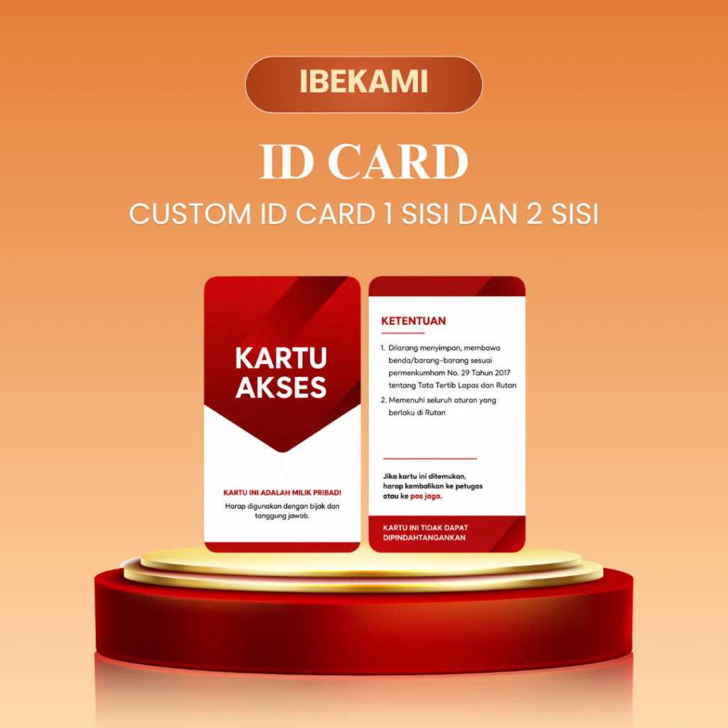 ID Card Print UV Custom
