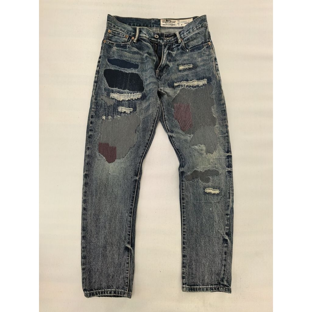Celana Denim Jeans Neighborhood Boro Sashiko vintage