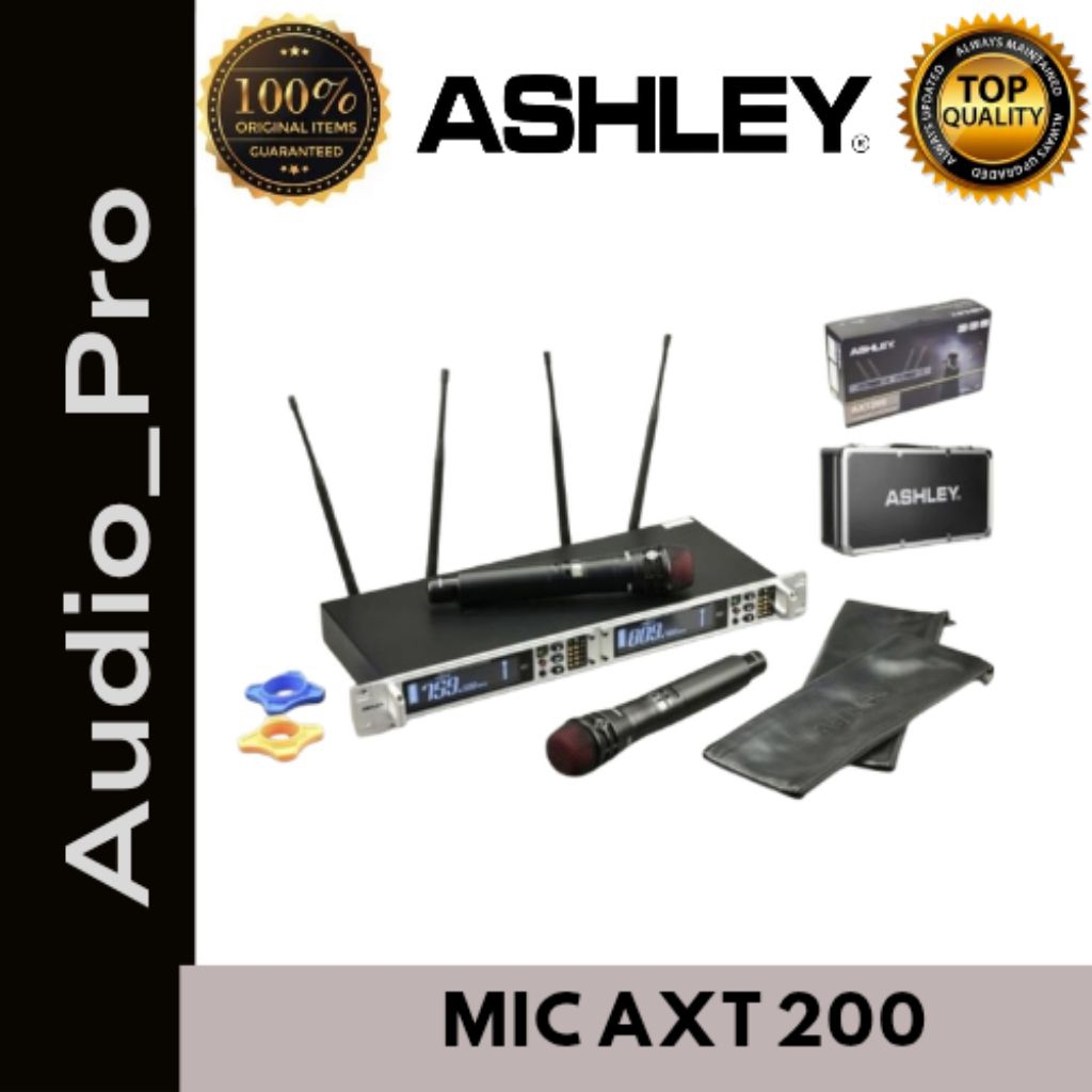 Mic Wireless AXT 200 Mic Wireless Axt200 | Axt-200 Original