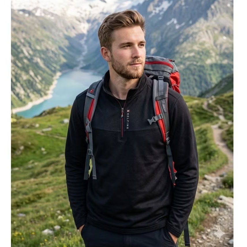 BASELAYER TEBAL || KOLPING || BAJU GUNUNG || BAJU OUTDOOR || BAJU BRANDED SECOND