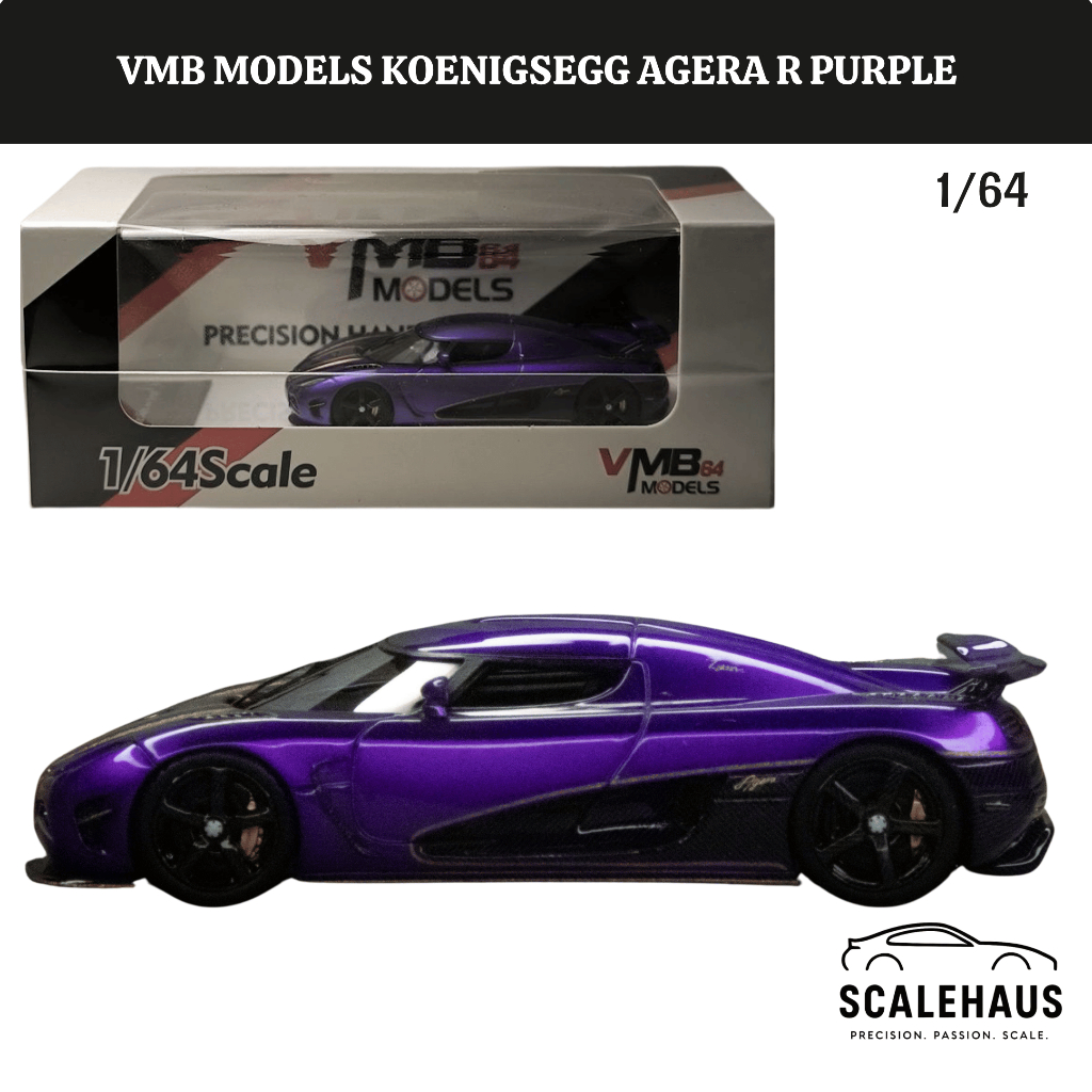 VMB Models Koenigsegg Agera R Purple
