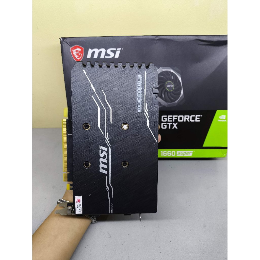 Vga Nvidia Msi Ventus Oc GTX 1660 Super 6Gb Bekas
