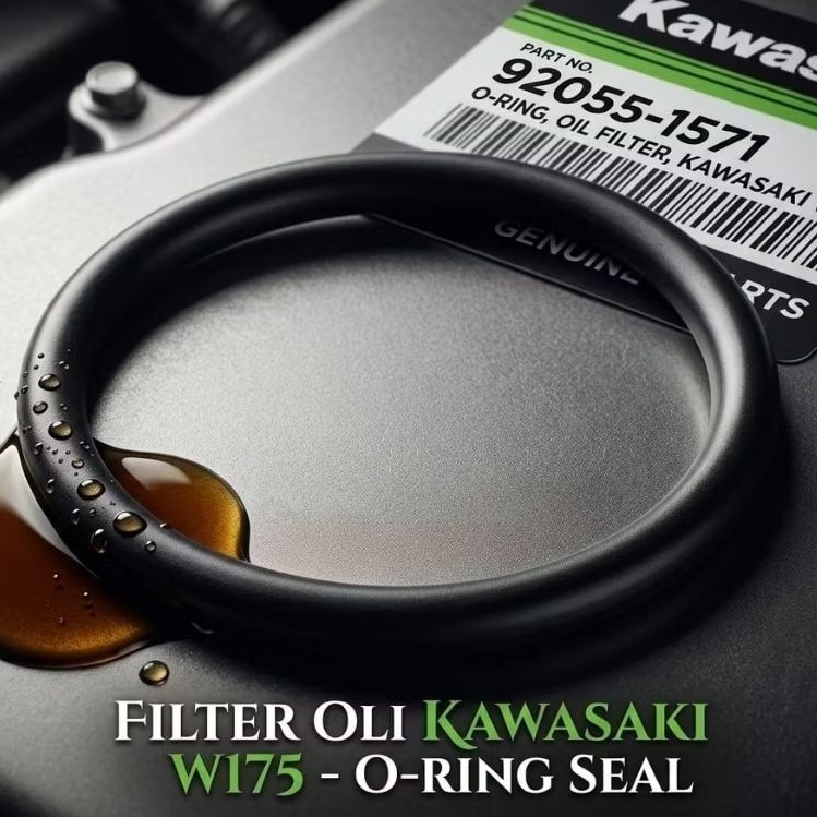 Oring pilter oli Kawasaki w175