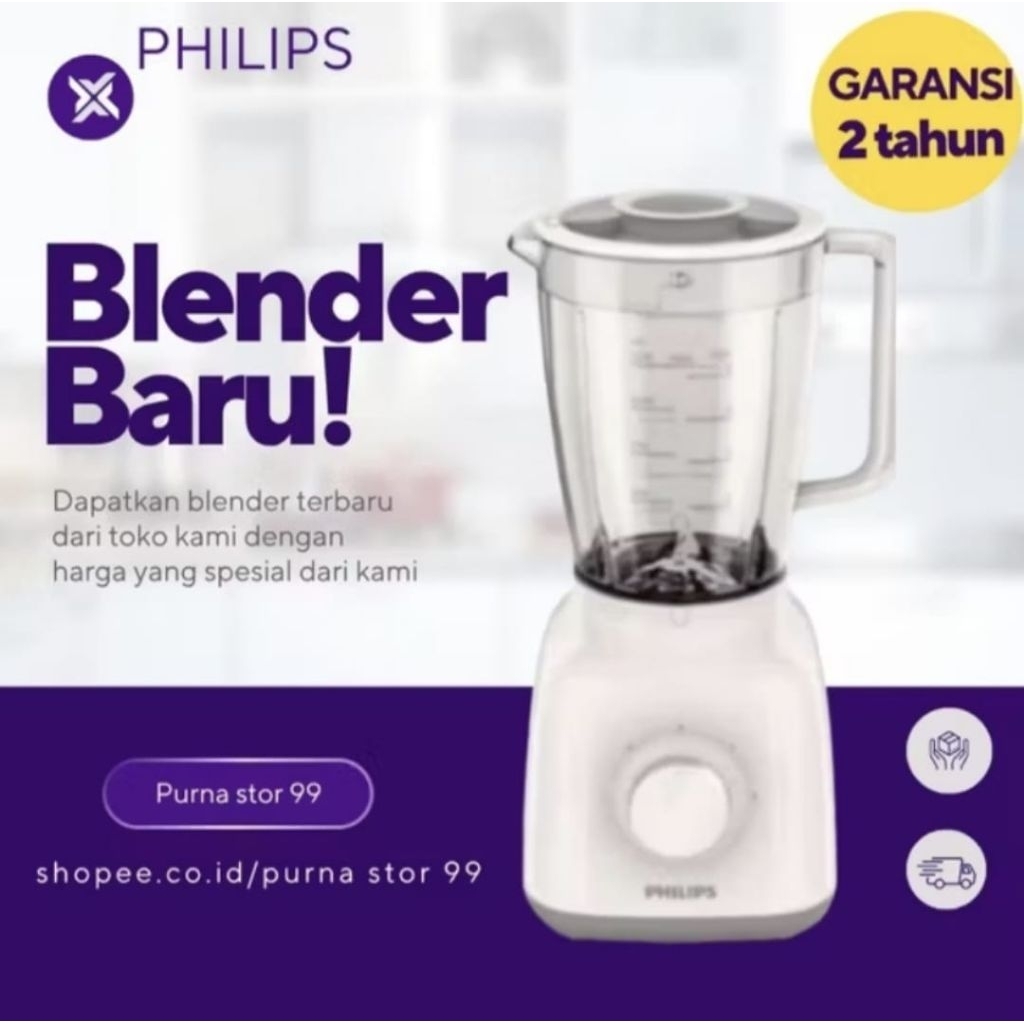 Blender Philips Mika Anti Pecah