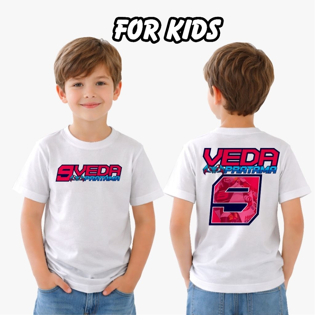 Kaos Anak Veda Ega Pratama Team HRC Honda Asia Moto3
