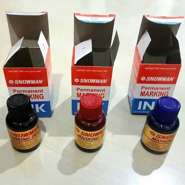Tinta Refill Spidol Snowman Permanent / Tinta Refill Spidol