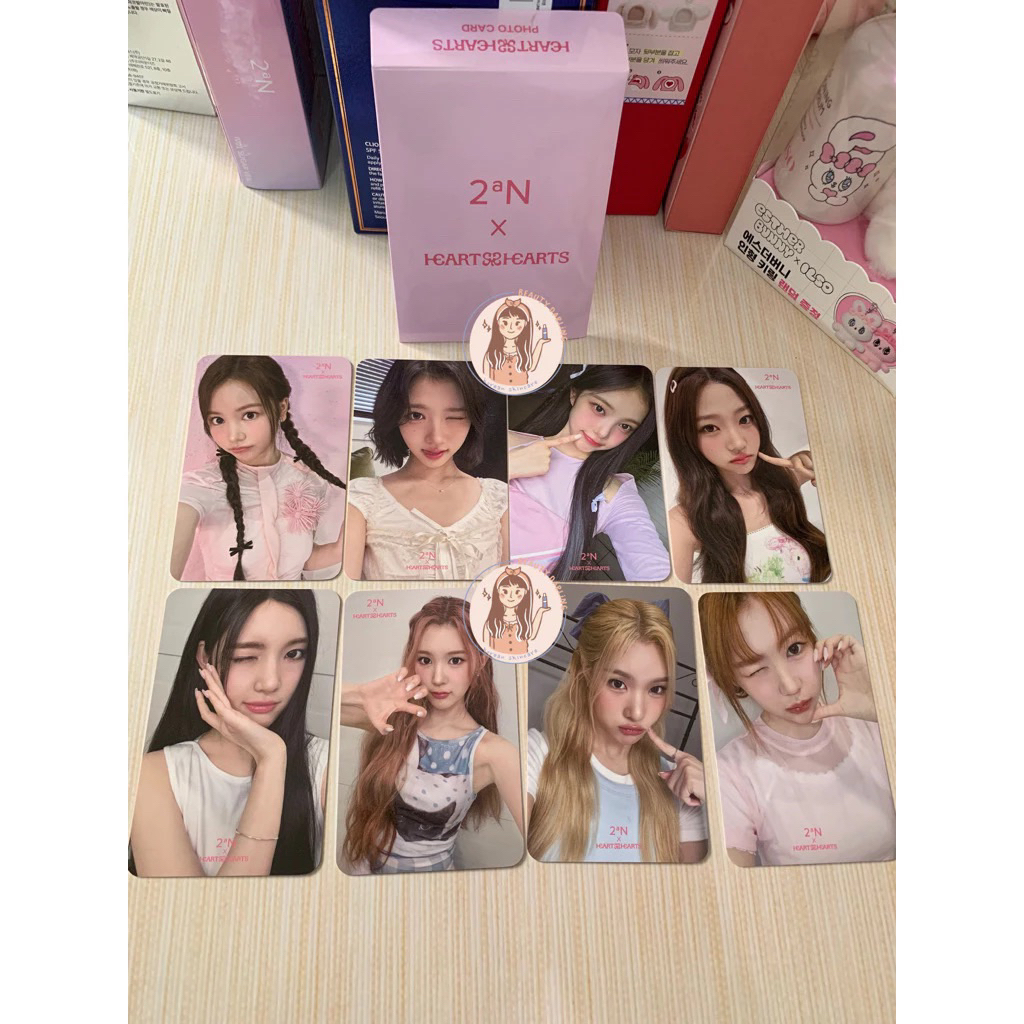 READY OFFICIAL PHOTOCARD 2AN X HEARTS 2 HEARTS H2H