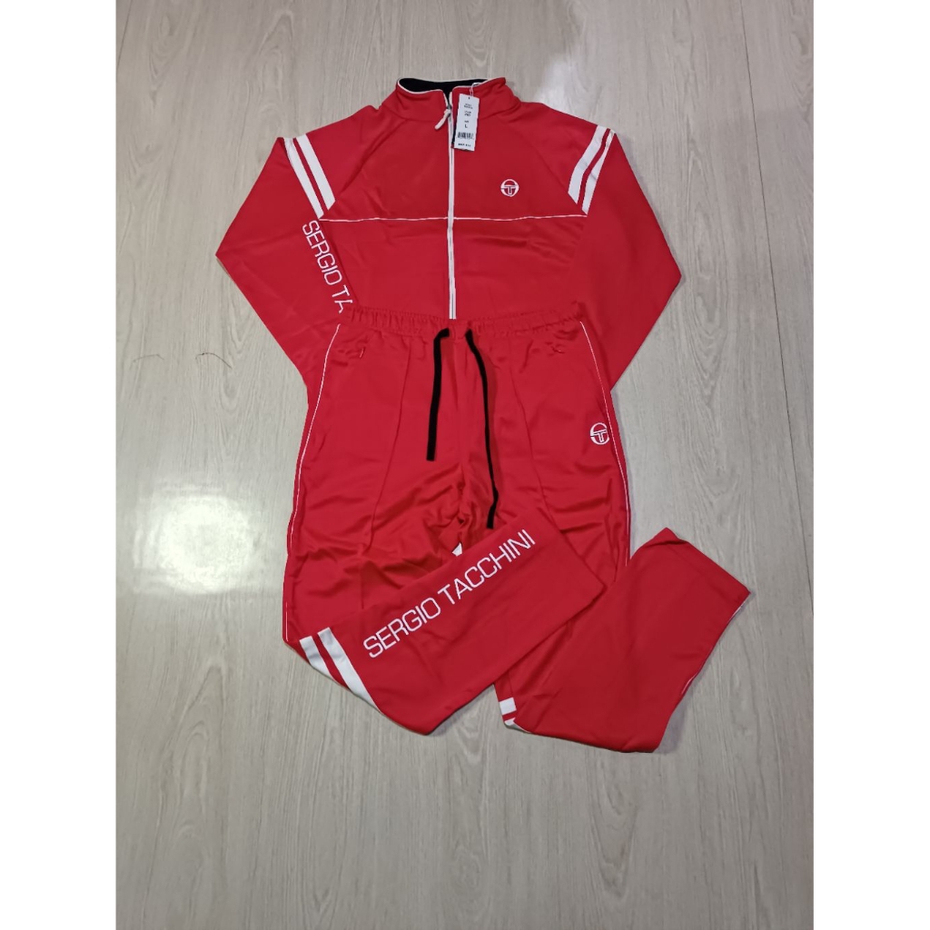 1 SET SERGIO TACCHINI BNWT ORIGINAL (TRACKTOP + TRACKPANT) SZ S & L