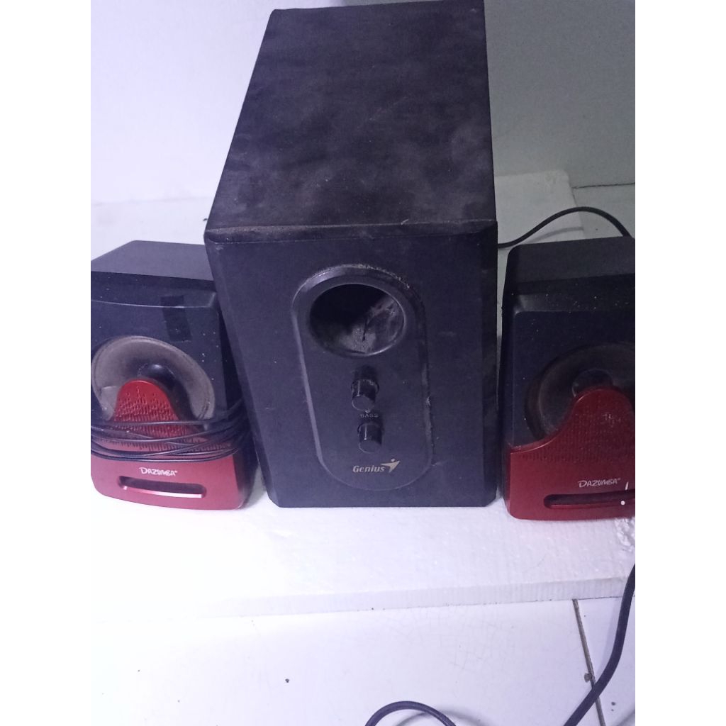 speaker aktif non blothoot (bekas pakai)
