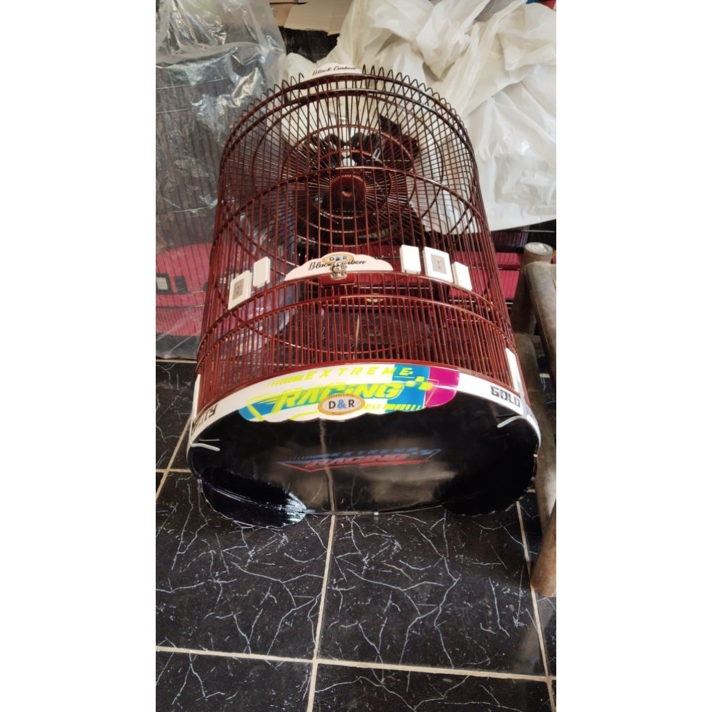 sangkar murai no,1& 2 decal airbrush tebok Ceper sudah paking kayu