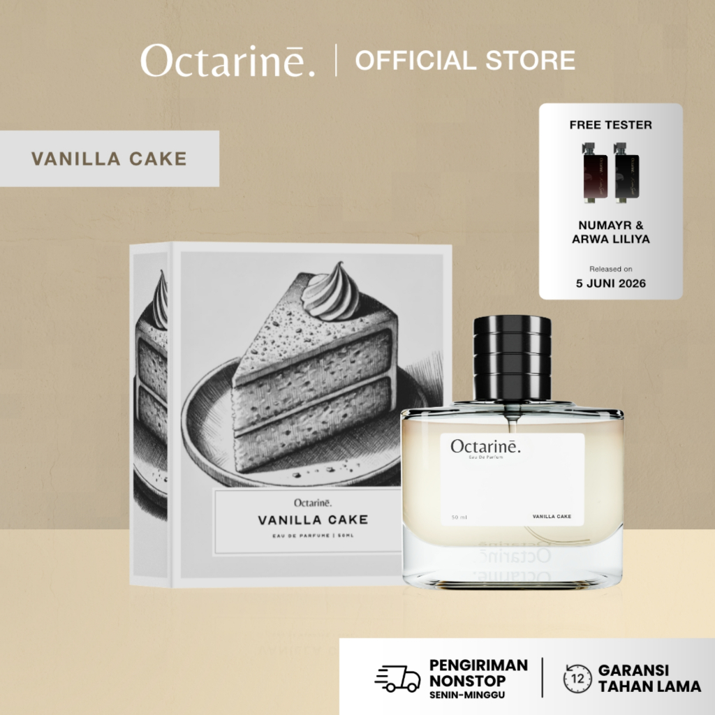 Octarine - Vanilla Cake Parfum Unisex Aroma Sweet Vanilla