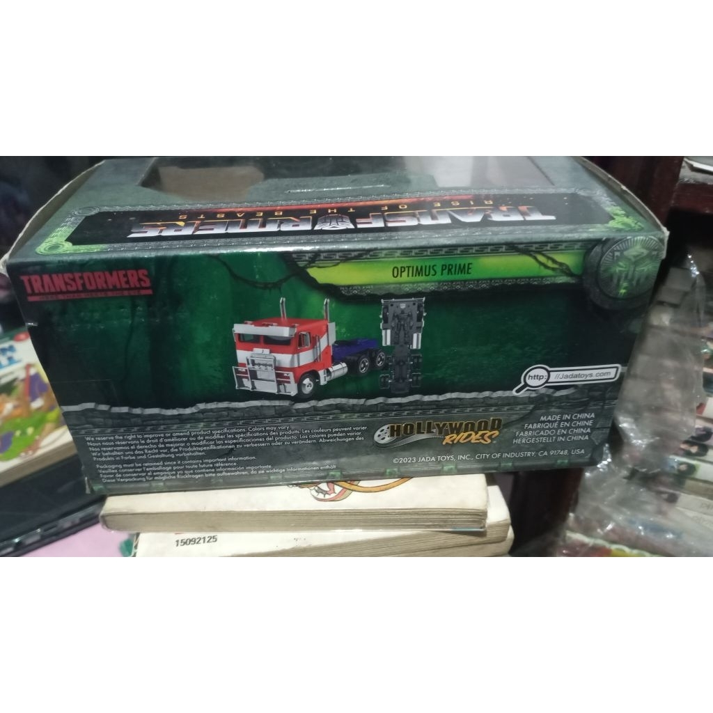 dicast optimus prime beast wars jada 1:32