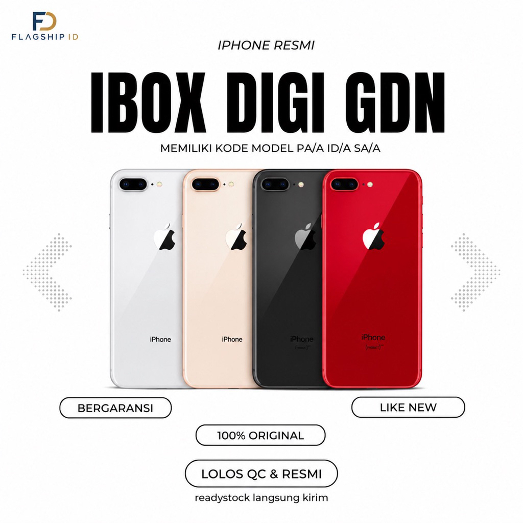 FLAGSHIP ID Ip 8 Plus 64 gb 128 gb 256 gb IBOX