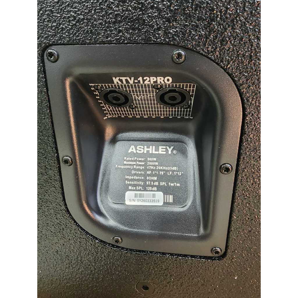 Speaker Pasif Ashley KTV 12 Pro Original 12 inch Passive KTV 12PRO