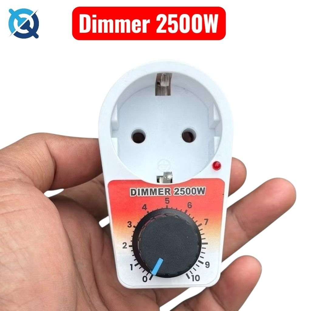 Dimmer 2500W Alat Pengatur Kecepatan Gerinda Bor Kipas Dinamo Listrik / Dimmer 2500 Watt