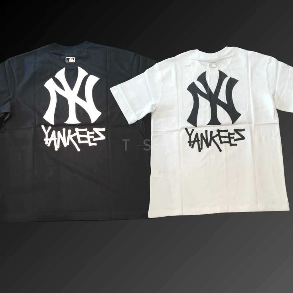 MLB Korea NY Basic Logo Tee / Baju Kaos MLB Authentic