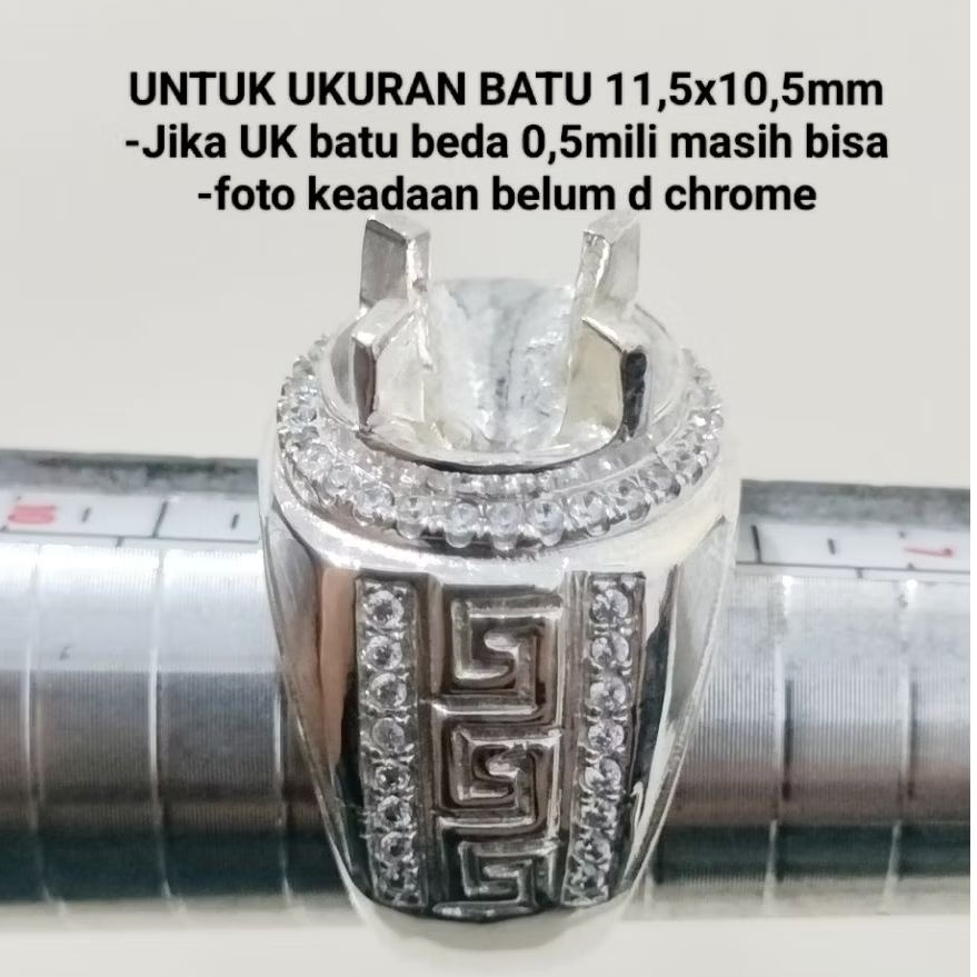 RING ALSUP TERBARU MODEL PERAK MICROSETTING