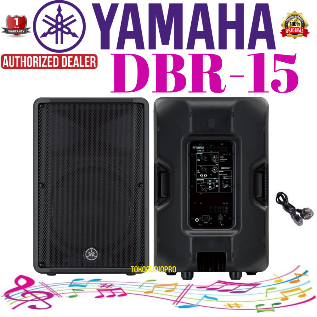 Speaker Yamaha DBR15 15" 2-Way Speaker Aktif Original Yamaha DBR-15