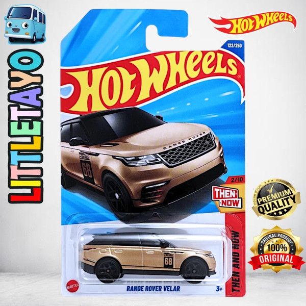 Hot Wheels Range Rover Velar Emas Diecast Mobil Sport Car SUV