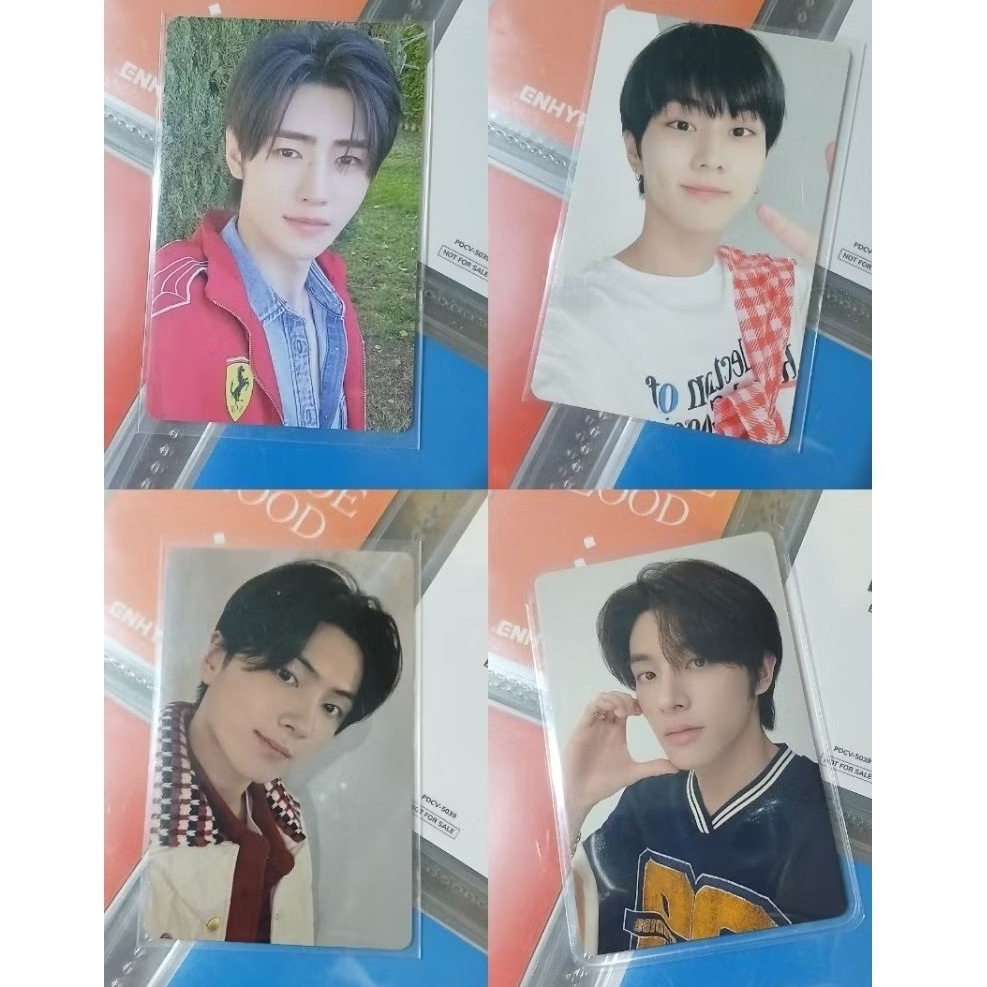 WTS PC POCA PHOTOCARD JAY JAKE SUNGHOON JUNGWON ENHYPEN FERRARI DICON POP UP YIZHIYU GGUGGU 2023 AKA