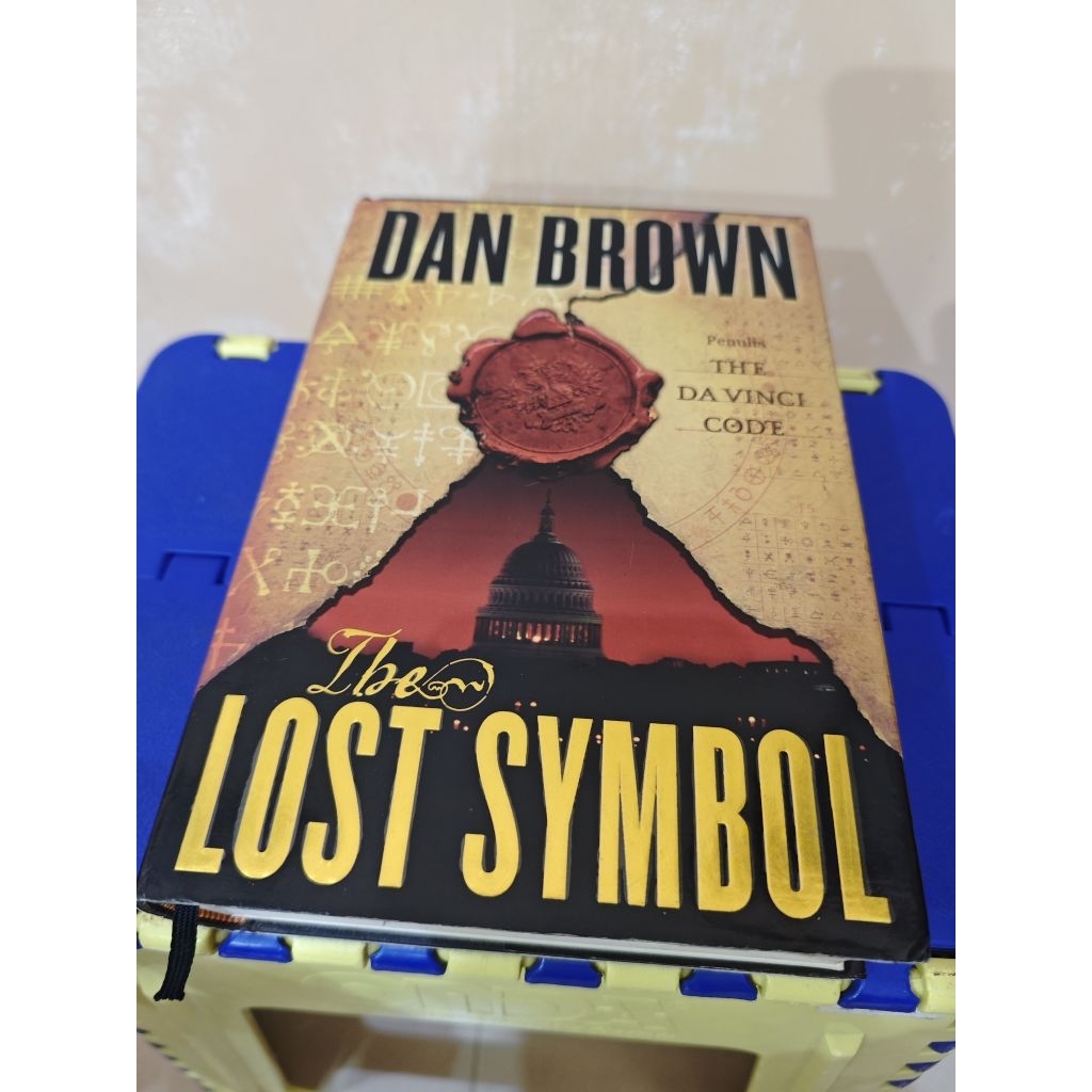 novel ori original the lost symbol hard cover hc dan brown buku bekas preloved