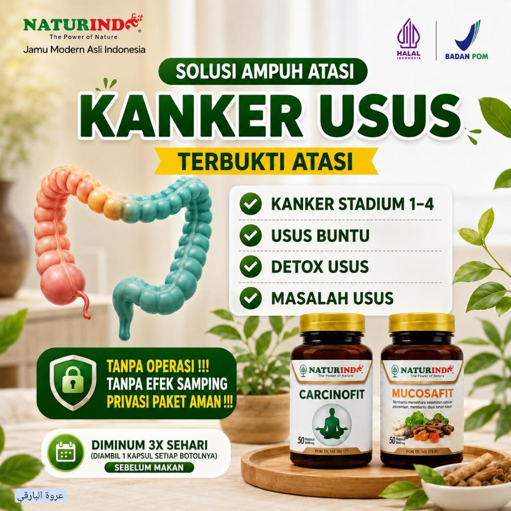 Obat Kanker Usus Detox Usus Besar Susah Bab Sembelit Wasir Herbal